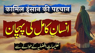 Insan e Kamil Ki Pehchan  Talimat e Afzaliya  By Meraj Afzaly [upl. by Gannon]