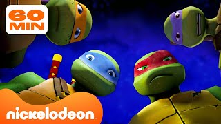 Tartarugas Ninja  60 MINUTOS de Tartarugas Ninja  1ª Temporada 🐢  Nickelodeon em Português [upl. by Janean992]