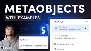 Shopify Metaobjects Tutorial  What they are amp ways to use them [upl. by Ennairol]