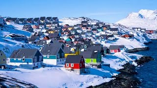 Greenland A large city covered in frozen ice [upl. by Wrench]