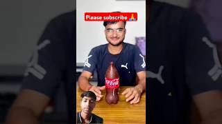 experiment chocolate cocacola life hacks challenge song comedyvideo trending viral 😱😱 [upl. by Madriene568]