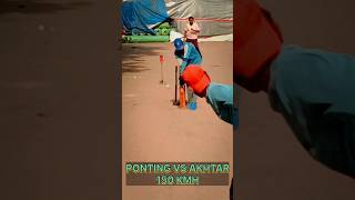 PONTING VS AKHTAR bowlingreels cricket indiatest cricketreels shoaibakhtar ponting ipl [upl. by Nevla]