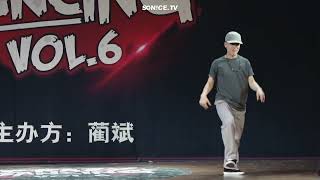 Bambi VS Greedy 葛迪  Popping 1 ON 1  Best 16  Crazy Dancing Vol 6 [upl. by Rolanda]