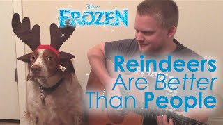 Frozen  Reindeers are Better than People Cover [upl. by Aneris]