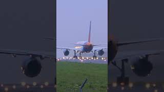 Jet2 B757200 Take Off at Liverpool Airport shorts [upl. by Neraj830]