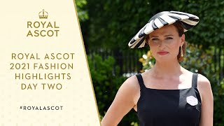 The Best Of Royal Ascot 2021 Fashion  Day Two [upl. by Arratoon942]