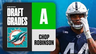 2024 NFL Draft Grades Dolphins select Chop Robinson No 21 Overall  CBS Sports [upl. by Sebastian]