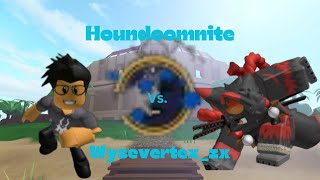 World Loomian Legacy Ranking League Round 1 Vs Houndoomnite [upl. by Baniez99]