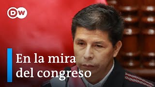 Segunda moción de vacancia contra Castillo en Perú [upl. by Notnef]