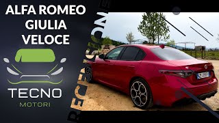 Alfa Romeo Giulia Veloce 280CV bella divertente ma [upl. by Aihsa]