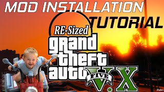 GTA V Resized Mod Tutorial [upl. by Mikol]