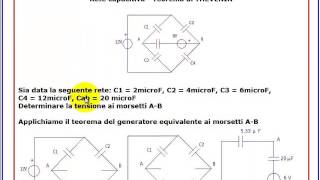 Tutorial di Elettrotecnica Partitori e reti capacitive  Lezione 12 [upl. by Ojaras]