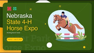 Nebraska State Horse Expo 2024  Day 4  Indoor Arena Arena I [upl. by Leiuqeze569]