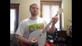 Kerry Polka  Irish tenor banjo [upl. by Ttennaej]