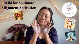 Soulmate Alignment Activation  Past Lives Cord Cutting  Harmony  Reiki Energy amp Sound Healing [upl. by Gweneth]