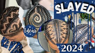 Cornrow Braids For Men 2024🔥🔥 [upl. by Otreblada929]