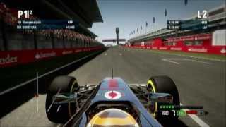 F1 2012 Spain Catalunya Setup [upl. by Nahbois]