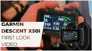 New Garmin Descent X50i Quick Look at DEMA 2024 [upl. by Niad]