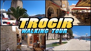 TROGIR Walking Tour  Croatia 4k [upl. by Schnapp622]