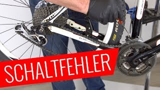 Häufigste SCHALTFEHLER am Fahrrad  Erkennen amp Beheben  Fahrradorg [upl. by Annej171]