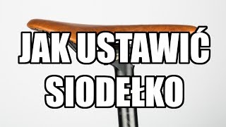 Jak ustawić siodełko w rowerze [upl. by Schaffel]