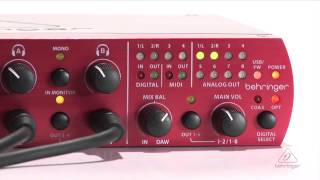 BEHRINGER FIREPOWER FCA610 [upl. by Nirmak]