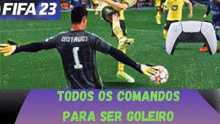 FIFA 23 PRO CLUBS TODOS COMANDOS PARA SER GOLEIRO [upl. by Prouty173]