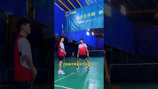 羽毛球教學，妳學會了嗎運動 badminton 羽球 shorts [upl. by Aihsi218]