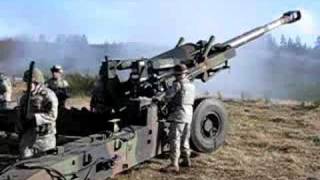 155mm howitzer US army firing some rounds [upl. by Camilia433]