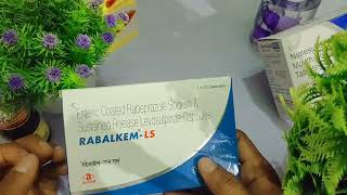 Enteric Coated Rabeprazole sodium amp Sustained Release Levosulpiride Capsule RABALKEMLS USE IN [upl. by Lough294]