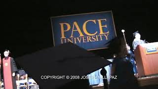 PACE UNIVERSITY Commencement 2008 Entire Event [upl. by Otreblada]