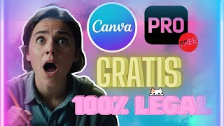 🎮Como tener CANVA PRO GRATIS 100 LEGAL🔴 [upl. by Deirdre109]