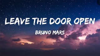 Bruno Mars Anderson Paak Silk Sonic  Leave the Door Open Lyrics [upl. by Padgett520]