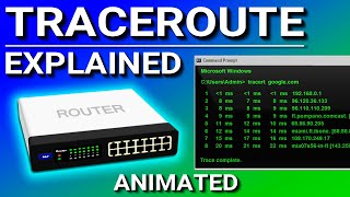 Traceroute tracert Explained  Network Troubleshooting [upl. by Durer977]