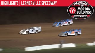 World of Outlaws Morton Buildings Late Models Lernerville Speedway June 27th 2020  HIGHLIGHTS [upl. by Giffy]