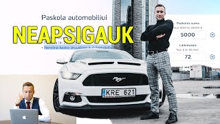 Automobilio paskola Kaip nepermokėti perkant lizingu  quotLizingųquot Palyginimas [upl. by Rosmunda290]