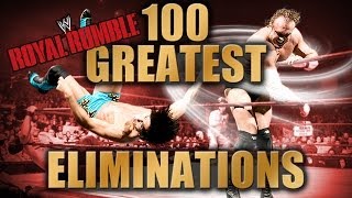 100 Greatest Royal Rumble Eliminations [upl. by Decrem279]