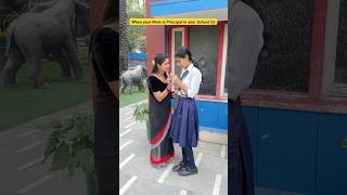 When your Mother is Principal 👩‍🏫 shorts teacherlife ytshorts schoollife sejalgabashorts [upl. by Kirrad]