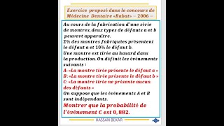 Exercice 15 Probabilité [upl. by Ianthe]