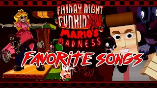 FNF MARIO MADNESS V2  MY FAVORITES SONGS ALBUM [upl. by Akeim524]