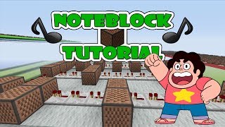 Steven Universe Theme  Note Block quotTutorialquot Minecraft XboxPs3 [upl. by Werdnaed]