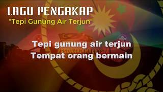 LAGU PENGAKAP LIRIK  TEPI GUNUNG AIR TERJUN [upl. by Ahsieker864]