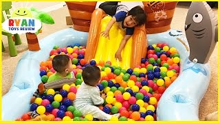 The Ball Pit Show for learning colors Children and Toddlers educational video [upl. by Knox750]