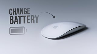 How to Change Magic Mouse Batteries tutorial [upl. by Alios]