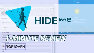 How Good Is Hideme VPN 1Minute Review [upl. by Oflodur894]