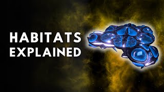 How Do Habitats Work in Stellaris 39 [upl. by Ailices297]