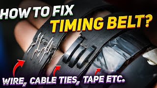 We try janky methods for repairing a timing belt [upl. by Nivi773]