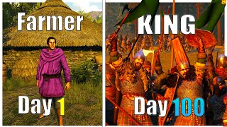 From A Farmer To KING  A Mount And Blade Bannerlord Story  HINDI P1 [upl. by Torrell]