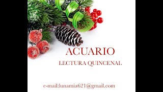 ACUARIOLECTURA QUINCENAL [upl. by Nryhtak]