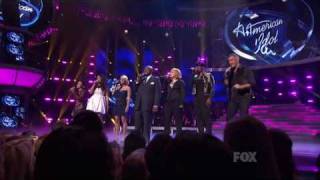 7 American Idol Winners  Together We Are One Tribute to Simon Cowell HQ [upl. by Domonic]